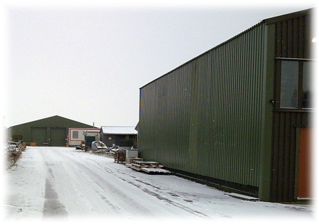 Snow to christen the new factory in 2008